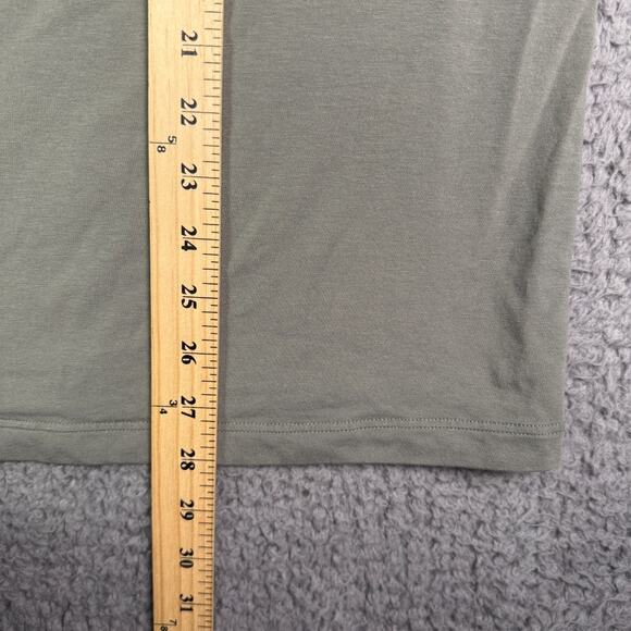 Lululemon Zeroed In Shirt Mens L Green Sage Performance Stretch Gym Short Sleeve - Picture 4 of 7